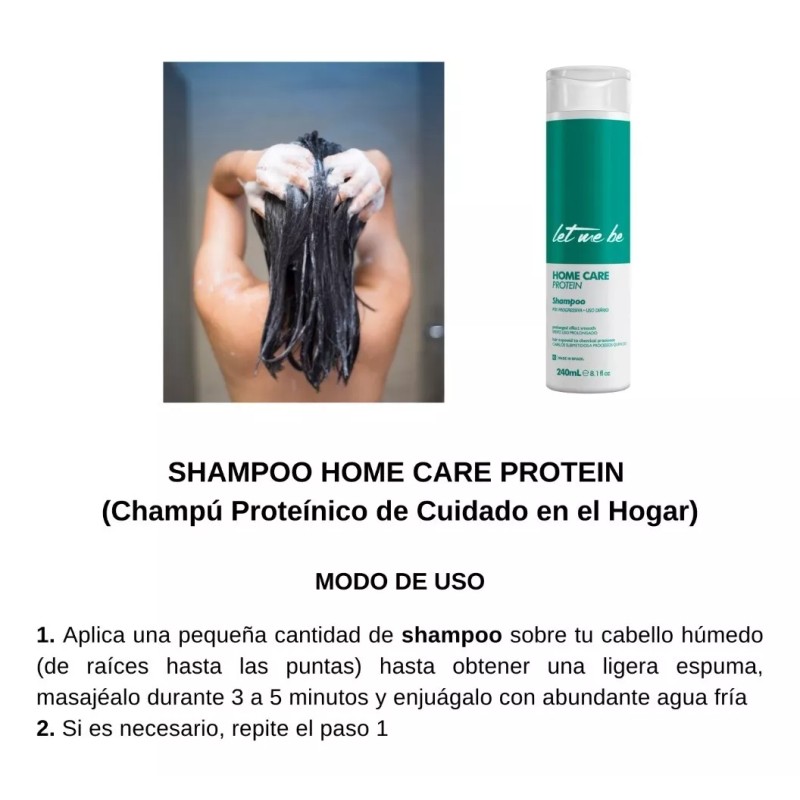 Let Me Be Champú Acondicionador Home Care Let Me Be