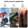 XXL 18.7" Portable Camping Toilet with Carring Handle and Bags