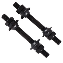 CENPEK 2 Pcs Bike Hub Shaft Hub Axle-Bicycle Wheel Spindle Hollow Quick Release for MTB Road Mountain Bicycle Front Axle