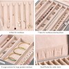 BEWISHOME Necklace Organizer Box Necklace Storage Organizer for Chains, Bracelets