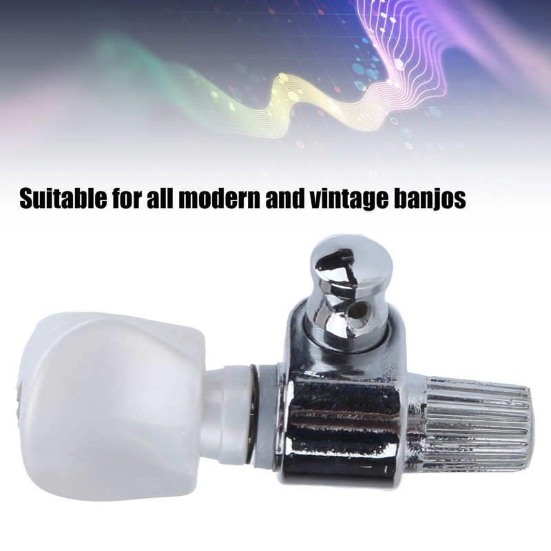 Banjo Tuning Peg 5th Chord Cylindrical Tuner 10:1 Gear System