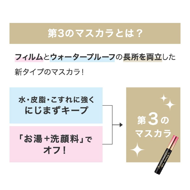 Heroine Make SP Long and Curl Mascara, Advanced Film, 01