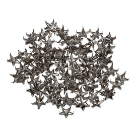 Trimming Shop Star Studs Claw Rivets, Nailhead Punk Decorative Hand Press Spikes for DIY, Scrapbooking, Goth & Fashion Accessories, 20mm, SIlver, 50pcs