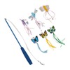 7pcs Cat Tassel Toys Play Chase Exercise Multifunctional Cat Butterfly