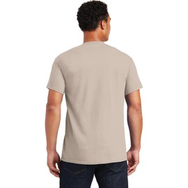 Gildan Blank T-Shirt - Unisex Style 5000 Adult Sand X-Large