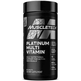 Suplemento En Tabletas Muscletech Multivitamin Platinum Aminoácidos/minerales/proteínas/vitaminas