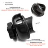 Timyrimy Garden Swing Plastic Fittings (PF003) for Attaching Canopy Frame