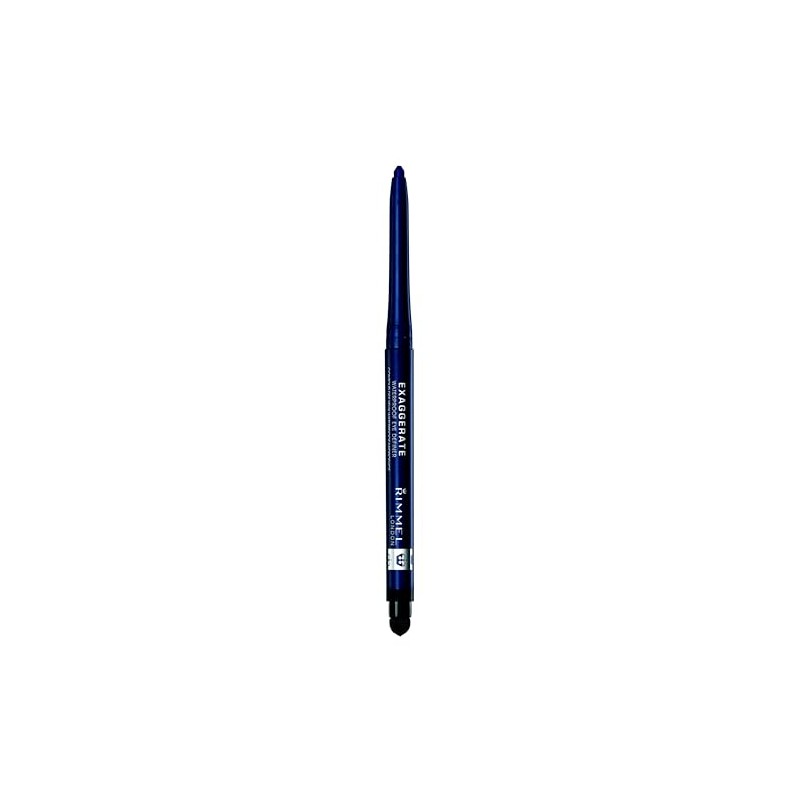Rimmel London Exaggerate Waterproof Eye Definer Eyeliner, Highly Pigmented, Long-Wearing,
