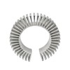 CHANCS Circular Sunflower Radiator Outer Diameter 99mm Bore 60mm Aluminum