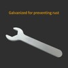 Singzhu U15 PCS Ultra Thin Galvanizing Wrench Set - Open-End