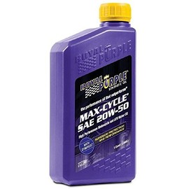 Royal Purple 06316-6PK Max-Cycle 20W-50 High Performance Synthetic Motorcycle Oil - 1 qt. by Royal Purple