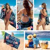 Joyoldelf Beach Towel, Microfibre Towel, Bath Towel, Large 160 x