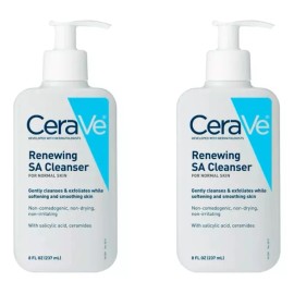 CeraVe 2 Pack Cerave Renewing Sa Cleanser 237ml Cada Uno Importado