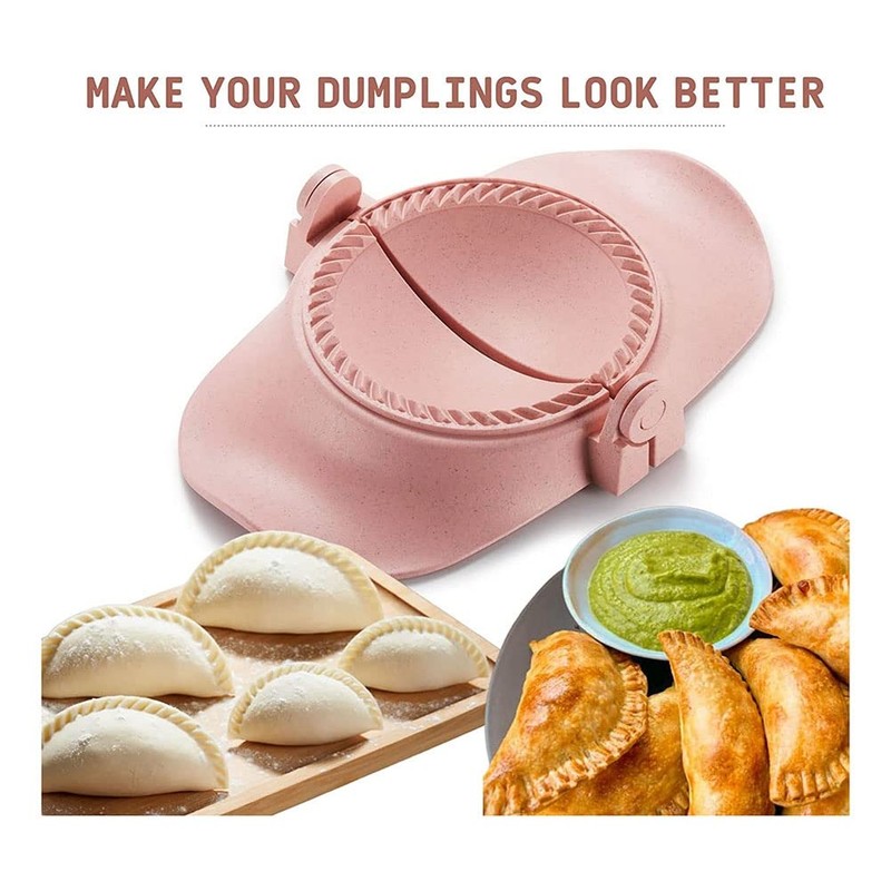 Hopbucan 1 Set Dumpling Maker Dumpling Dough Press Mold Set