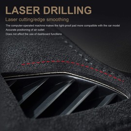 SPEEDWOW Dashboard Dash Board Cover Mat Carpet Compatible with Toyota Tacoma 2016-2023