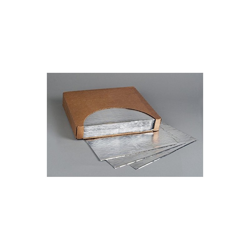 Insulated Cushion Foil Wrap, 5C1212, 12" x 12", Plain Silver
