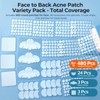 TKTK Pimple Patches for Face, 6 Sizes Hydrocolloid Acne Patch