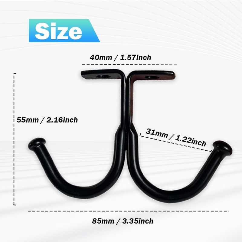 UBRAVE Cup Hooks, Pack of 4 Coffee Cup Holders for