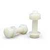 NOLDAR Nylon Hex Bolts - Includes 20 Screws with 20