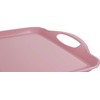 Calypso Basics Melamine Rectangular Serving/Ottoman Tray, Pink