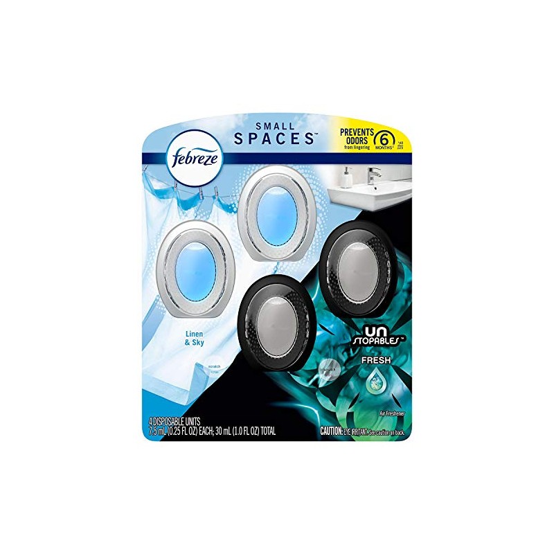 Febreze Small Spaces Air Freshener (4 pk.) Linen & Sky