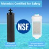 SUPER.BDACC Gravity Water Filter Replacement,for Berkey® Black Carbon (BB9-2®) Purification