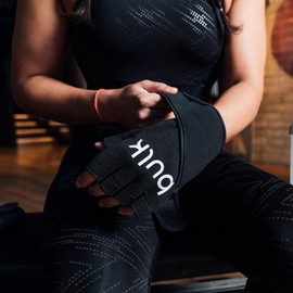 Bulk Training Gloves Black Large