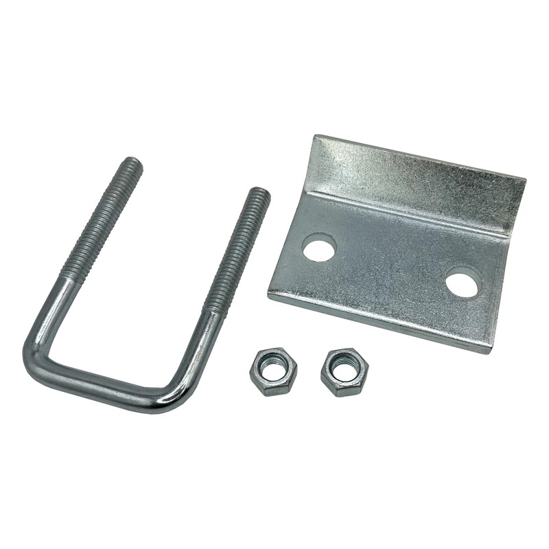 4 Pack Strut to Beam Clamp with Square U-Bolt and