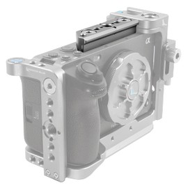 KONDOR BLUE FX3 / FX30 Top NATO Rail Compatible with Sony | Lightweight Aerospace Grade Aluminum | Multiple Mounting Points | Modular Design | Space Gray