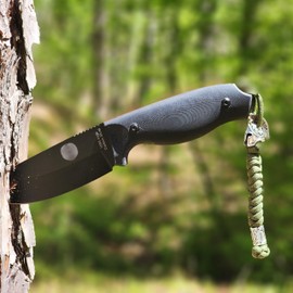 Generic Handmade Viking Rune Spartan Paracord Keychain Lanyard (OD Green & Silver), 6.25 inches