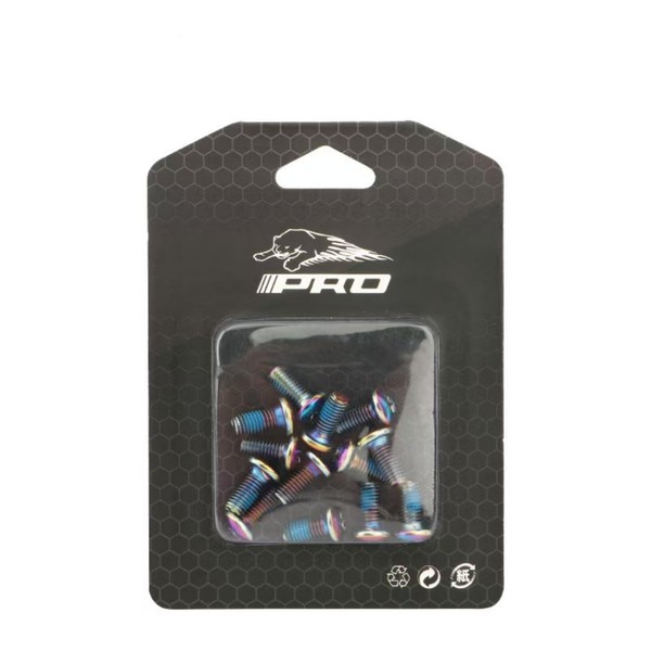 NELboNs 12 PCS Bicycle Disc Brake T25 MTB Rotor Bolts