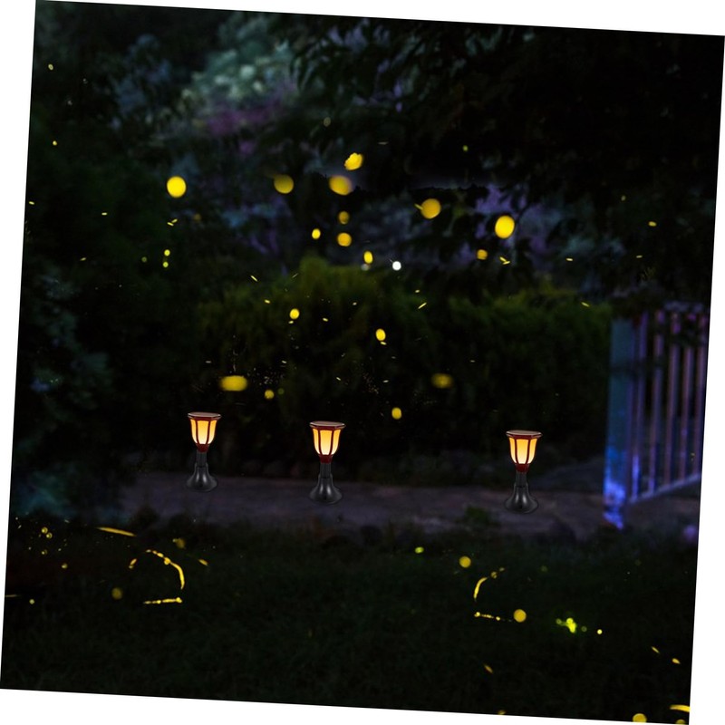 Operitacx 10Pcs Garden Lamp Base Replacement Sturdy and Lightweight Design