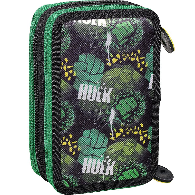 Clondo Children's Pencil Case, 3 Organised Compartments, Pencil Case Boy,