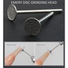 10pcs Nail Grinding Bits Rotating Manicure Polishing Head Set Interchangeable