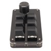 6 Key Mini Keypad with Knob RGB Light Blue Switch