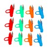 jojofuny 12pcs Multi-use High Carbon Steel Scissors Handle Yarn Cutters