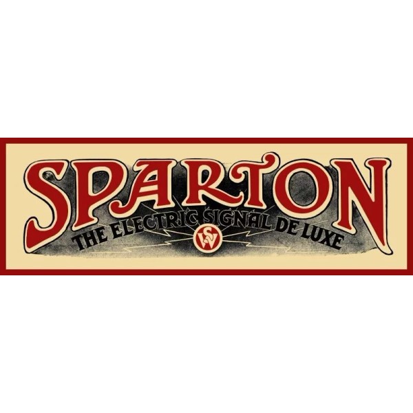 1913 Style Sparton Horns, Sparks Withington New Metal Sign: Ships