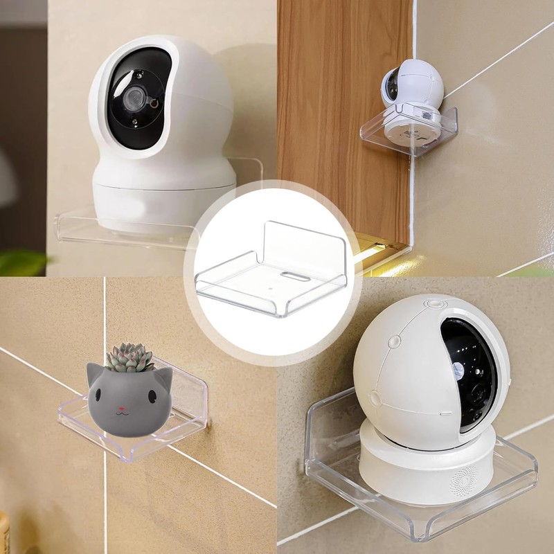 Luxiremi Small Shelf, Mini Wall Mounted Hanging Display Shelves, Small