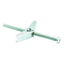 Prime-Line MP10531 Toggle Bolts, 3/16 In. x 3-In., Steel, Zinc Plated (50 Pack)