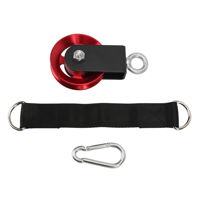 Cable Gym Fitness Pulley Small Hanging Pulley 360 Degree Rotating