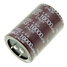 Elko Capacitor Radial 10000µF 63V | Snap-in Electrolytic Capacitor up to 105°C | 10000uF Electrolytic Capacitor from United Chemi-Con