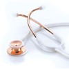 ADC Adscope 603 - Clinician Stethoscope - Rose Gold/White