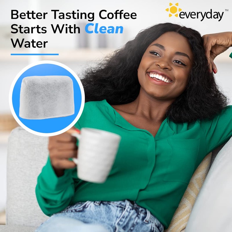 KWF-12 Charcoal Water Filters for Keurig Coffee Machines, 12 Count