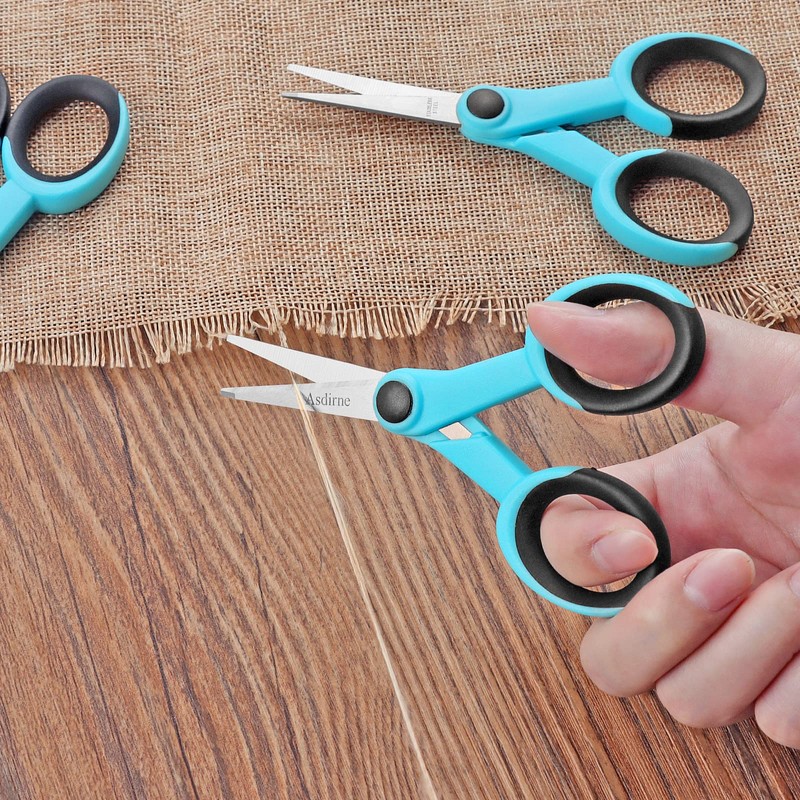 Asdirne 5” Detail Scissors, Embroidery Scissors with Sharp Stainless Steel