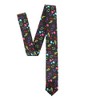 Multicoloured Musical Notes Tie – Original Men's Tie – Neon