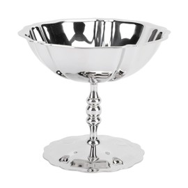 Stainless Steel Ice Cream Bowl, Pudding Cups, Sundae Trifle Bowl with Patterns, for Salad Fruit Pudding Christmas Party