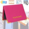 AKH® Bus Pass Wallet Credit Travel Rail ID Holder for