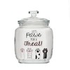 10 Strawberry Street "Let's Paws... Pet Treat Canister