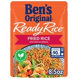 BEN'S ORIGINAL Ready Rice Fried Flavored Rice, Easy Dinner Side, 8.5 oz Pouch (Pack of 12)