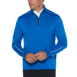 Callaway Men's Long Sleeve Opti-Repel 1/4-Zip Jacket, Magnetic Blue, XX Large